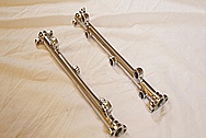 Mitsubishi 3000GT Aluminum Fuel Rails AFTER Chrome-Like Metal Polishing and Buffing Services