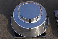 Emerson Centrifugal Roof Ventilator System AFTER Chrome-Like Metal Polishing and Buffing Services