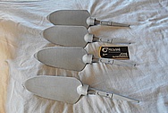 Stainless Steel Gardening Tools BEFORE Chrome-Like Metal Polishing and Buffing Services / Restoration Services