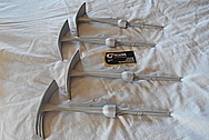 Stainless Steel Gardening Tools BEFORE Chrome-Like Metal Polishing and Buffing Services / Restoration Services