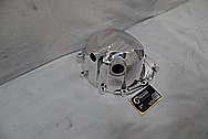 Aluminum Motorcycle Engine Cover AFTER Chrome-Like Metal Polishing and Buffing Services / Restoration Services