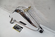 Aluminum Motorcycle Gas Tank AFTER Chrome-Like Metal Polishing and Buffing Services / Restoration Services