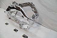 2016 Honda CRF 250R Aluminum Motorcycle Frame AFTER Chrome-Like Metal Polishing and Buffing Services / Restoration Services