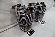 Aluminum Cylinder / Jugs AFTER Chrome-Like Metal Polishing and Buffing Services / Restoration Services