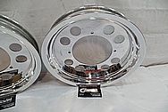 Aluminum Wheels AFTER Chrome-Like Metal Polishing and Buffing Services / Restoration Services