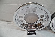 Aluminum Wheels AFTER Chrome-Like Metal Polishing and Buffing Services / Restoration Services