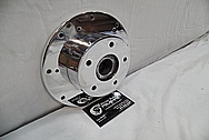 Aluminum Motorcycle Rotor AFTER Chrome-Like Metal Polishing and Buffing Services / Restoration Services