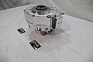 1967 Harley Davidson Aluminum Engine Case AFTER Chrome-Like Metal Polishing and Buffing Services / Restoration Services