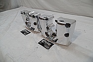 1967 Harley Davidson Aluminum Rocker Box Covers AFTER Chrome-Like Metal Polishing and Buffing Services / Restoration Services