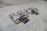 Custom Chopper Aluminum Rocker Boxes AFTER Chrome-Like Metal Polishing and Buffing Services / Restoration Services