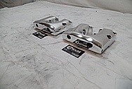 Custom Chopper Aluminum Rocker Boxes AFTER Chrome-Like Metal Polishing and Buffing Services / Restoration Services