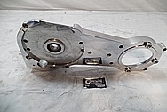 Custom Chopper Aluminum Engine Cover AFTER Chrome-Like Metal Polishing and Buffing Services / Restoration Services
