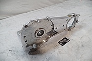 Custom Chopper Aluminum Engine Cover AFTER Chrome-Like Metal Polishing and Buffing Services / Restoration Services