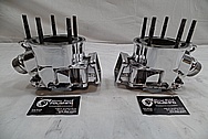 Yamaha Banshee Aluminum Cylinders AFTER Chrome-Like Metal Polishing and Buffing Services / Restoration Services