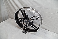 2014 Harley Davidson Street Glide Motorcycle Wheel AFTER Chrome-Like Metal Polishing and Buffing Services / Restoration Services