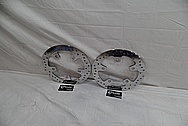 2014 Harley Davidson Street Glide Brake Rotors AFTER Chrome-Like Metal Polishing and Buffing Services / Restoration Services