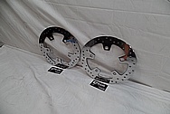 2014 Harley Davidson Street Glide Brake Rotors AFTER Chrome-Like Metal Polishing and Buffing Services / Restoration Services