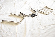 1986 Honda V-65 Magna Motorcycle Aluminum Side Rails, Seat Support and Mini Rack AFTER Chrome-Like Metal Polishing and Buffing Services