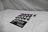 Suzuki VZR1800 M109r Steel Rotor Bolt Heads AFTER Chrome-Like Metal Polishing and Buffing Services / Restoration Services