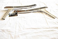 1986 Honda V-65 Magna Motorcycle Side Rails, Seat Support and Mini Rack AFTER Chrome-Like Metal Polishing and Buffing Services