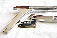 1986 Honda V-65 Magna Motorcycle Side Rails, Seat Support and Mini Rack AFTER Chrome-Like Metal Polishing and Buffing Services