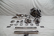 2008 Ducatti 1100 Monster Aluminum Engine Parts AFTER Chrome-Like Metal Polishing and Buffing Services / Restoration Services