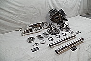 2008 Ducatti 1100 Monster Aluminum Engine Parts AFTER Chrome-Like Metal Polishing and Buffing Services / Restoration Services