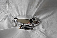 Aluminum Motorcycle Engine Cover AFTER Chrome-Like Metal Polishing and Buffing Services / Restoration Services 