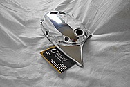 Aluminum Motorcycle Engine Cover AFTER Chrome-Like Metal Polishing and Buffing Services / Restoration Services 