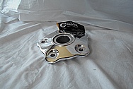 Aluminum Motorcycle Sprocket Cover Piece AFTER Chrome-Like Metal Polishing and Buffing Services / Restoration Services 