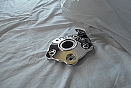 Aluminum Motorcycle Sprocket Cover Piece AFTER Chrome-Like Metal Polishing and Buffing Services / Restoration Services 