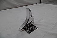 Harley Davidson Aluminum Bracket Piece AFTER Chrome-Like Metal Polishing / Restoration 