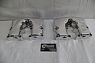 1978 Harley Davidson Lowrider Aluminum Rocker Boxes AFTER Chrome-Like Metal Polishing 