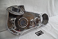 1978 Harley Davidson Lowrider Aluminum Engine Cover Pieces AFTER Chrome-Like Metal Polishing - Aluminum Polishing 