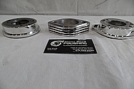 1978 Harley Davidson Lowrider Aluminum Motorcycle Pieces AFTER Chrome-Like Metal Polishing - Aluminum Polishing 