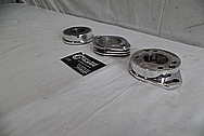 1978 Harley Davidson Lowrider Aluminum Motorcycle Pieces AFTER Chrome-Like Metal Polishing - Aluminum Polishing 