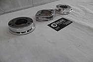 1978 Harley Davidson Lowrider Aluminum Motorcycle Pieces AFTER Chrome-Like Metal Polishing - Aluminum Polishing 