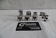 1978 Harley Davidson Lowrider Aluminum Engine Pieces AFTER Chrome-Like Metal Polishing - Aluminum Polishing