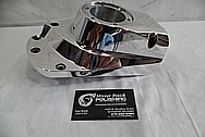 1978 Harley Davidson Lowrider Aluminum Engine Cover Piece AFTER Chrome-Like Metal Polishing 