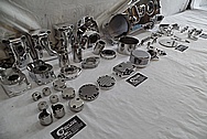 1978 Harley Davidson Lowrider Aluminum Engine Motorcycle Engine Pieces AFTER Chrome-Like Metal Polishing - Aluminum Polishing