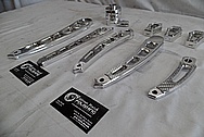 Aluminum Vance & Hines Motorcycle Parts AFTER Chrome-Like Metal Polishing and Buffing Services - Aluminum Polishing - Manufacture Polishing 