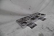 Aluminum Motorcycle Engine Rocker Box Cover Piece AFTER Chrome-Like Metal Polishing - Aluminum Polishing Services