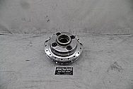 Honda Motorcycle Wheel Brake Hub AFTER Chrome-Like Metal Polishing and Buffing Services / Restoration Services - Aluminum Polishing Services