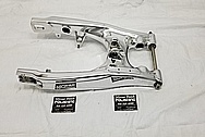 2019 Yamaha KTM 85 Motorcycle Aluminum Swingarm AFTER Chrome-Like Metal Polishing and Buffing Services / Restoration Services - Motorcycle Aluminum Polishing