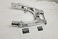 2019 Yamaha KTM 85 Motorcycle Aluminum Swingarm AFTER Chrome-Like Metal Polishing and Buffing Services / Restoration Services - Motorcycle Aluminum Polishing