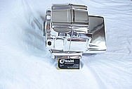 Harley Davidson Evolution Aluminum Motorcycle Engine Heads AFTER Chrome-Like Metal Polishing and Buffing Services