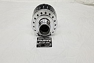 1970's Aluminum Motorcycle Hubs and Brake Parts AFTER Chrome-Like Metal Polishing - Aluminum Polishing Services