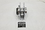 1970's Aluminum Motorcycle Hubs and Brake Parts AFTER Chrome-Like Metal Polishing - Aluminum Polishing Services