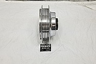 1970's Aluminum Motorcycle Hubs and Brake Parts AFTER Chrome-Like Metal Polishing - Aluminum Polishing Services