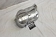 1978 Yamaha XS650 Motorcycle Aluminum Engine Cover AFTER Chrome-Like Metal Polishing and Buffing Services / Restoration Services - Aluminum Polishing - Motorcycle Polishing 